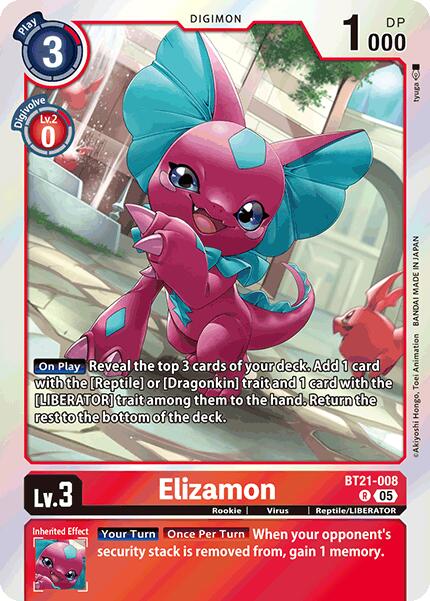 Elizamon [BT21-008] [World Convergence] | Shuffle n Cut Hobbies & Games
