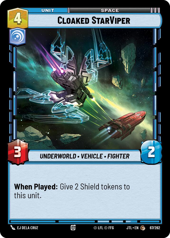 Cloaked StarViper (067/262) (067/262) [Jump to Lightspeed] | Shuffle n Cut Hobbies & Games