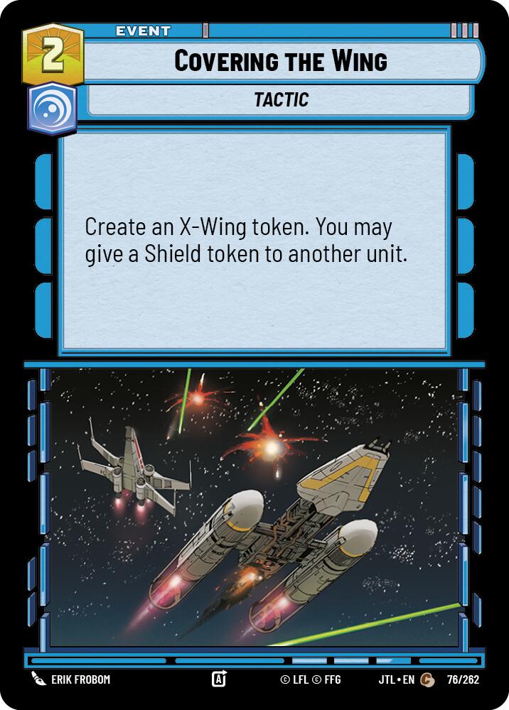 Covering the Wing (076/262) (076/262) [Jump to Lightspeed] | Shuffle n Cut Hobbies & Games