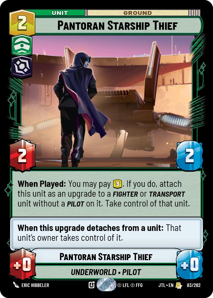 Pantoran Starship Thief (083/262) (083/262) [Jump to Lightspeed] | Shuffle n Cut Hobbies & Games