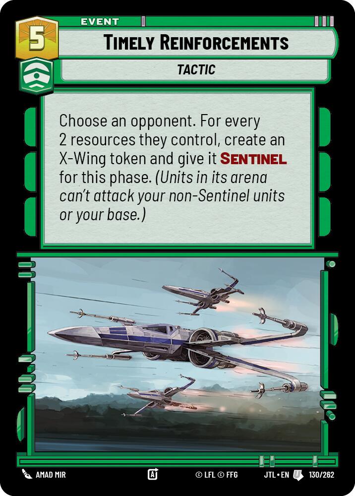 Timely Reinforcements (130/262) (130/262) [Jump to Lightspeed] | Shuffle n Cut Hobbies & Games