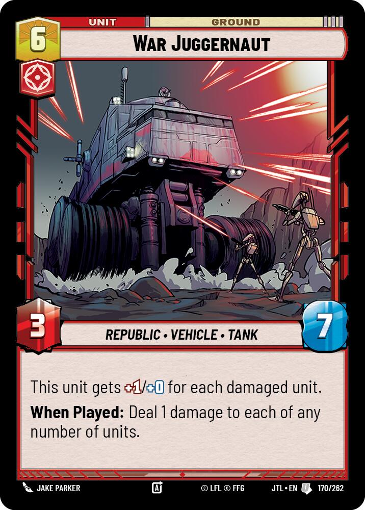 War Juggernaut (170/262) (170/262) [Jump to Lightspeed] | Shuffle n Cut Hobbies & Games