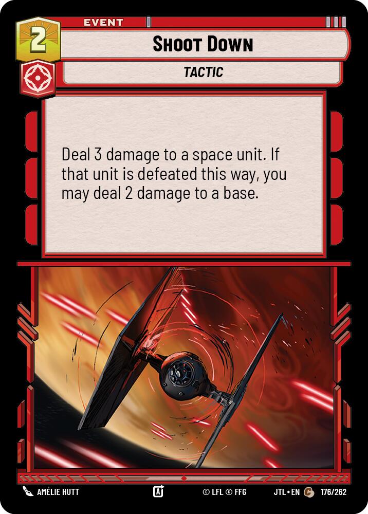 Shoot Down (176/262) (176/262) [Jump to Lightspeed] | Shuffle n Cut Hobbies & Games