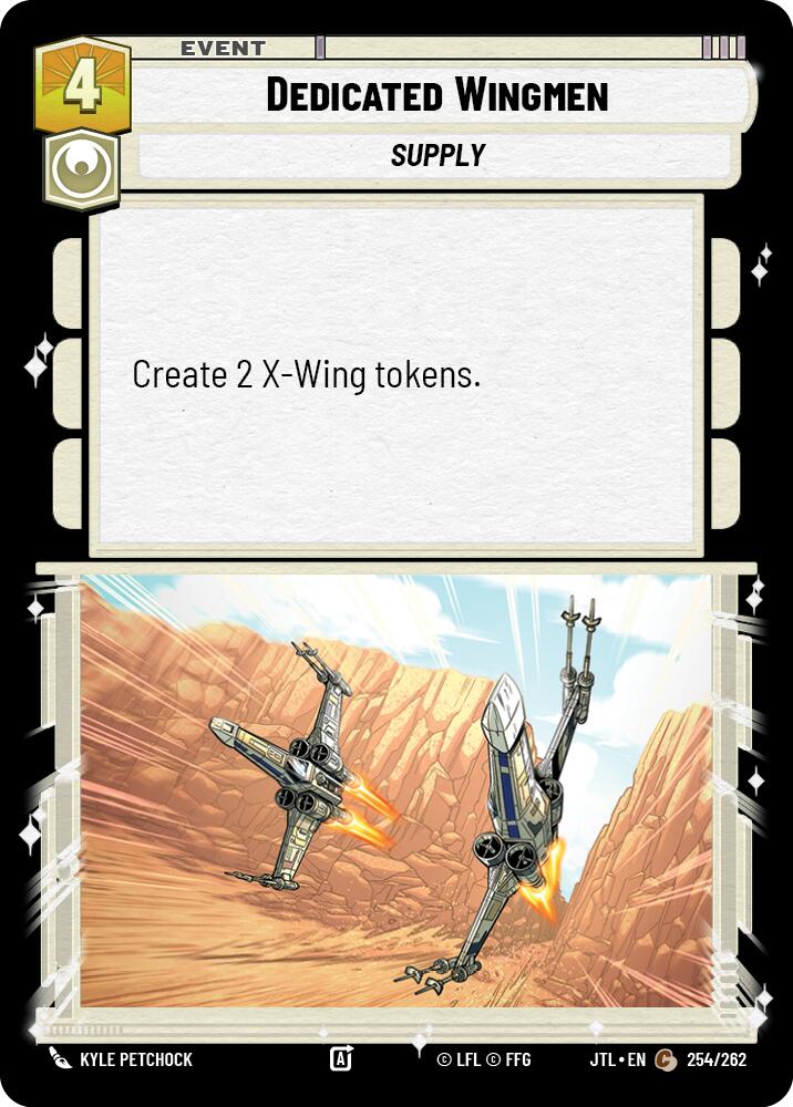 Dedicated Wingmen (254/262) (254/262) [Jump to Lightspeed] | Shuffle n Cut Hobbies & Games