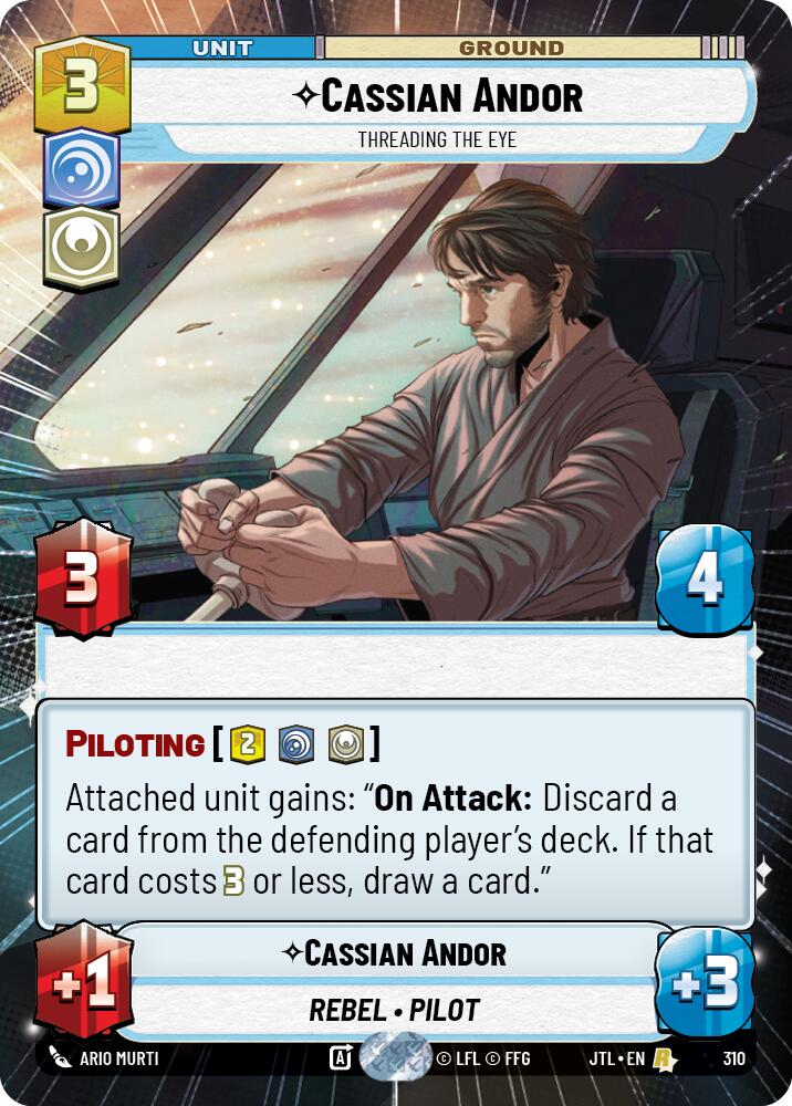 Cassian Andor - Threading the Eye (310) (Hyperspace) (310) [Jump to Lightspeed] | Shuffle n Cut Hobbies & Games