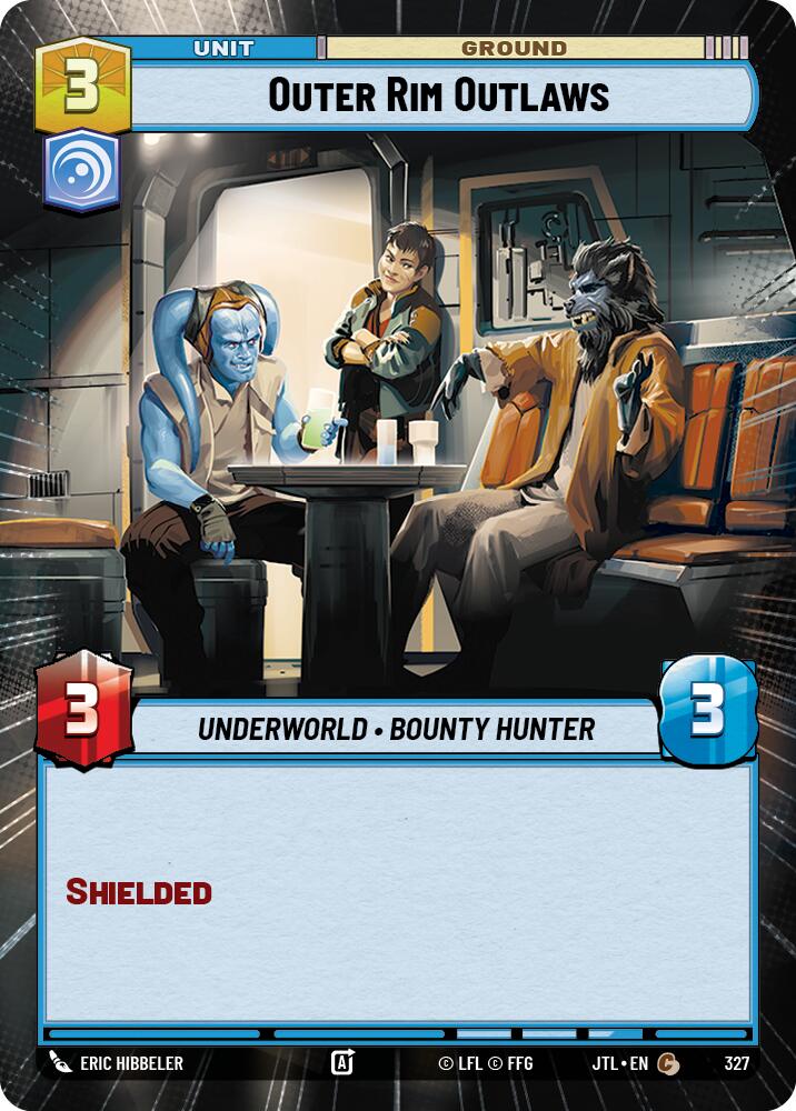 Outer Rim Outlaws (327) (Hyperspace) (327) [Jump to Lightspeed] | Shuffle n Cut Hobbies & Games