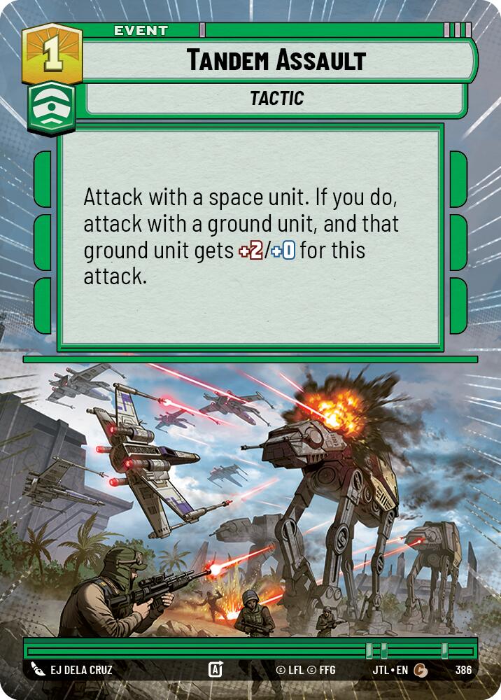Tandem Assault (386) (Hyperspace) (386) [Jump to Lightspeed] | Shuffle n Cut Hobbies & Games