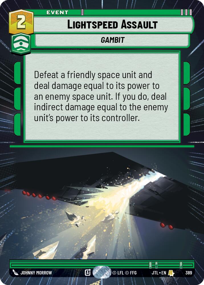 Lightspeed Assault (389) (Hyperspace) (389) [Jump to Lightspeed] | Shuffle n Cut Hobbies & Games