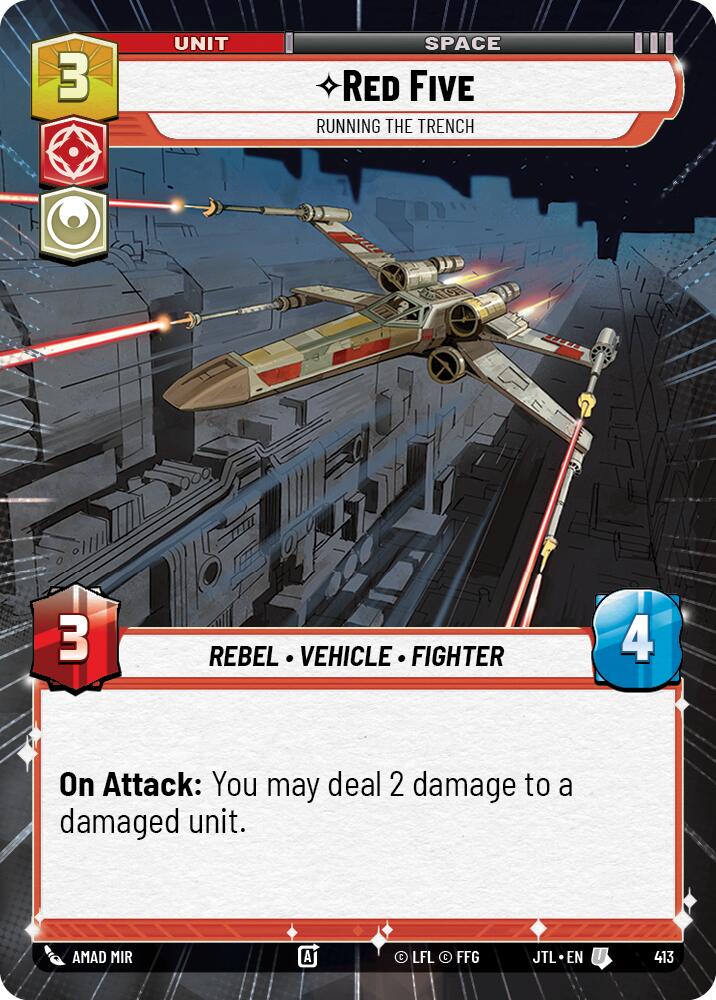 Red Five - Running the Trench (413) (Hyperspace) (413) [Jump to Lightspeed] | Shuffle n Cut Hobbies & Games