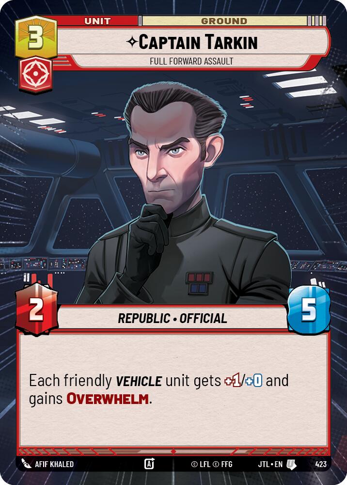 Captain Tarkin - Full Forward Assault (423) (Hyperspace) (423) [Jump to Lightspeed] | Shuffle n Cut Hobbies & Games
