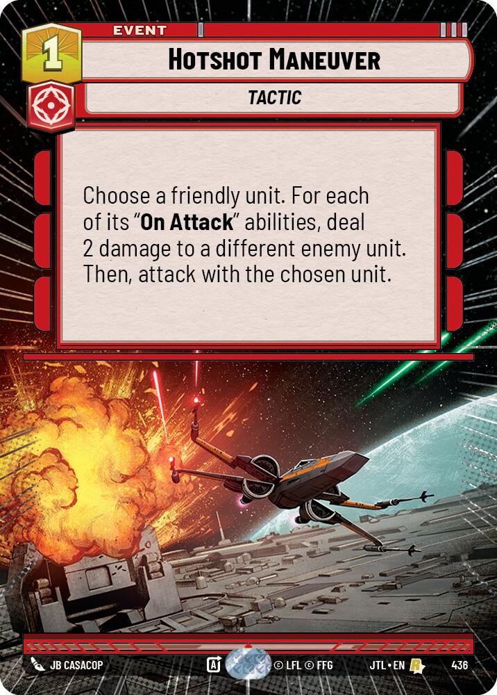 Hotshot Maneuver (436) (Hyperspace) (436) [Jump to Lightspeed] | Shuffle n Cut Hobbies & Games