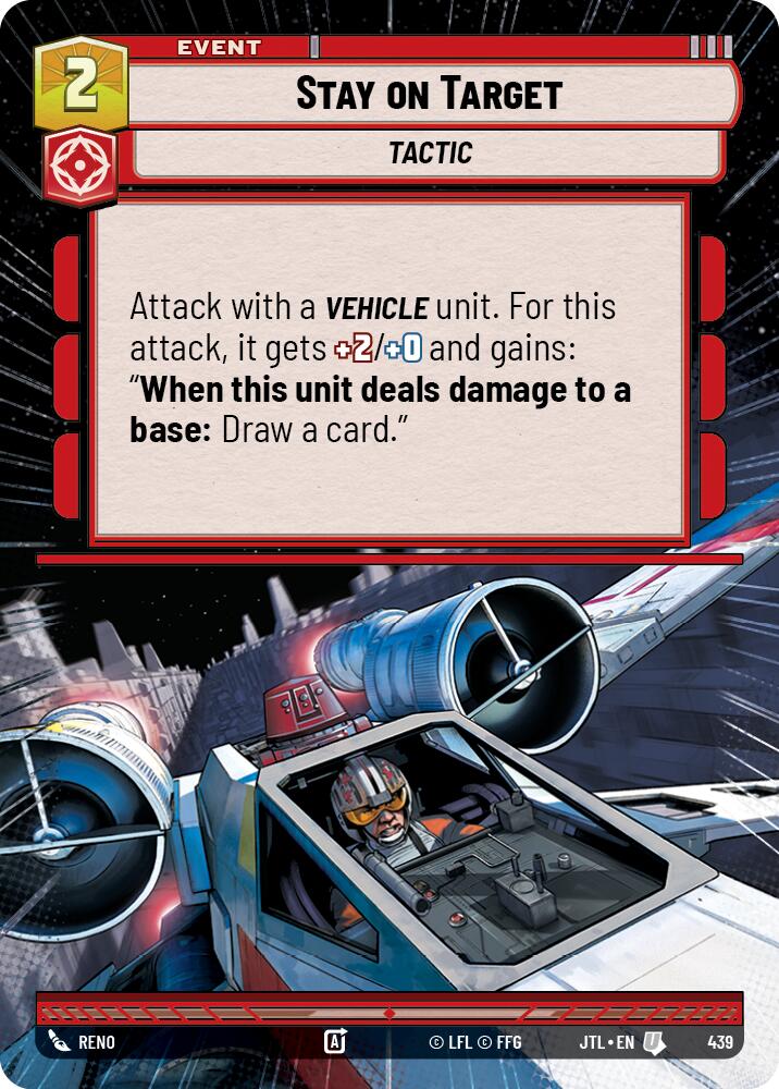 Stay on Target (439) (Hyperspace) (439) [Jump to Lightspeed] | Shuffle n Cut Hobbies & Games