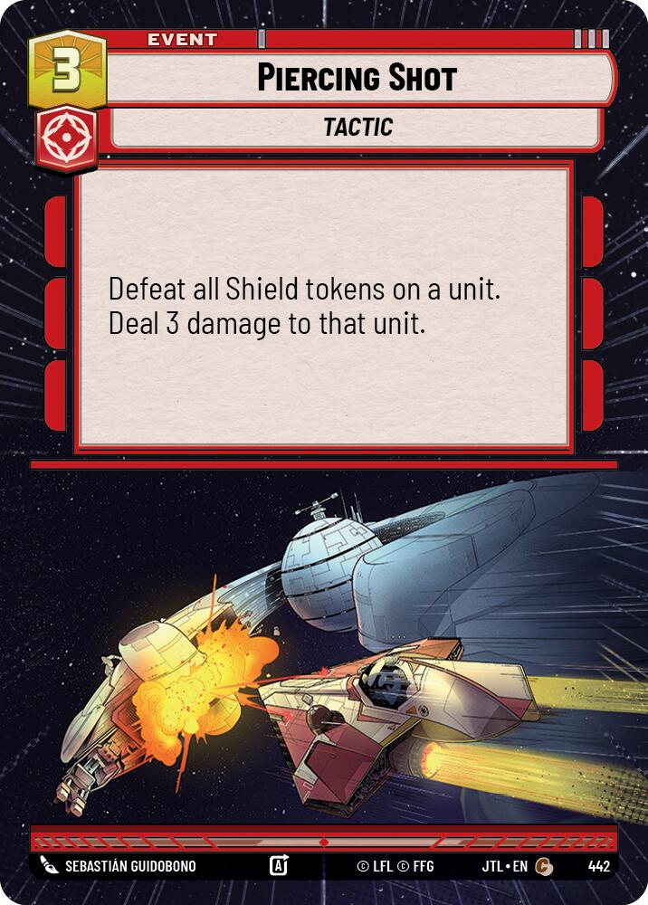 Piercing Shot (442) (Hyperspace) (442) [Jump to Lightspeed] | Shuffle n Cut Hobbies & Games