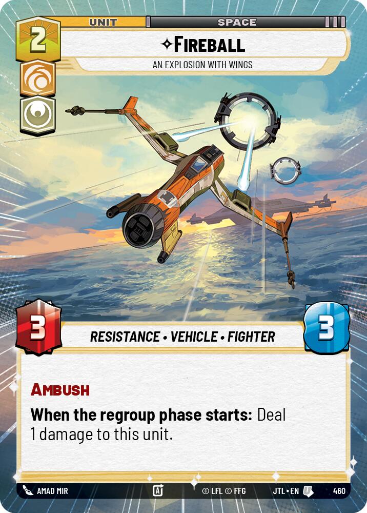 Fireball - An Explosion With Wings (460) (Hyperspace) (460) [Jump to Lightspeed] | Shuffle n Cut Hobbies & Games