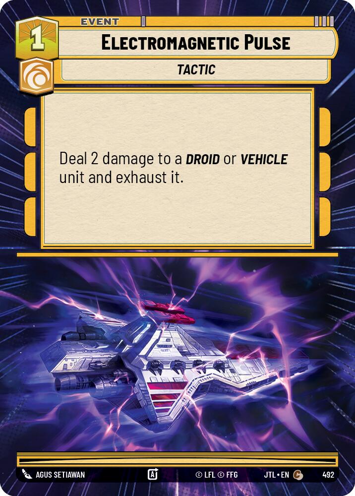 Electromagnetic Pulse (492) (Hyperspace) (492) [Jump to Lightspeed] | Shuffle n Cut Hobbies & Games