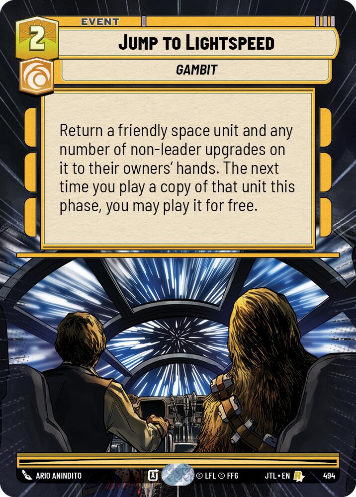 Jump to Lightspeed (494) (Hyperspace) (494) [Jump to Lightspeed] | Shuffle n Cut Hobbies & Games
