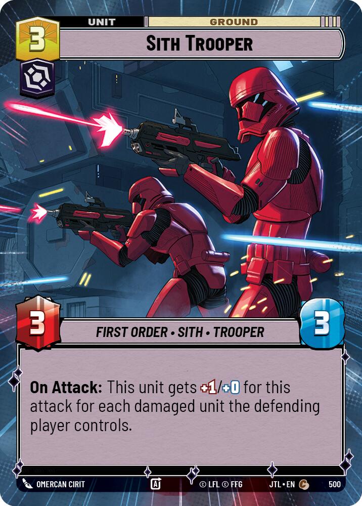 Sith Trooper (500) (Hyperspace) (500) [Jump to Lightspeed] | Shuffle n Cut Hobbies & Games