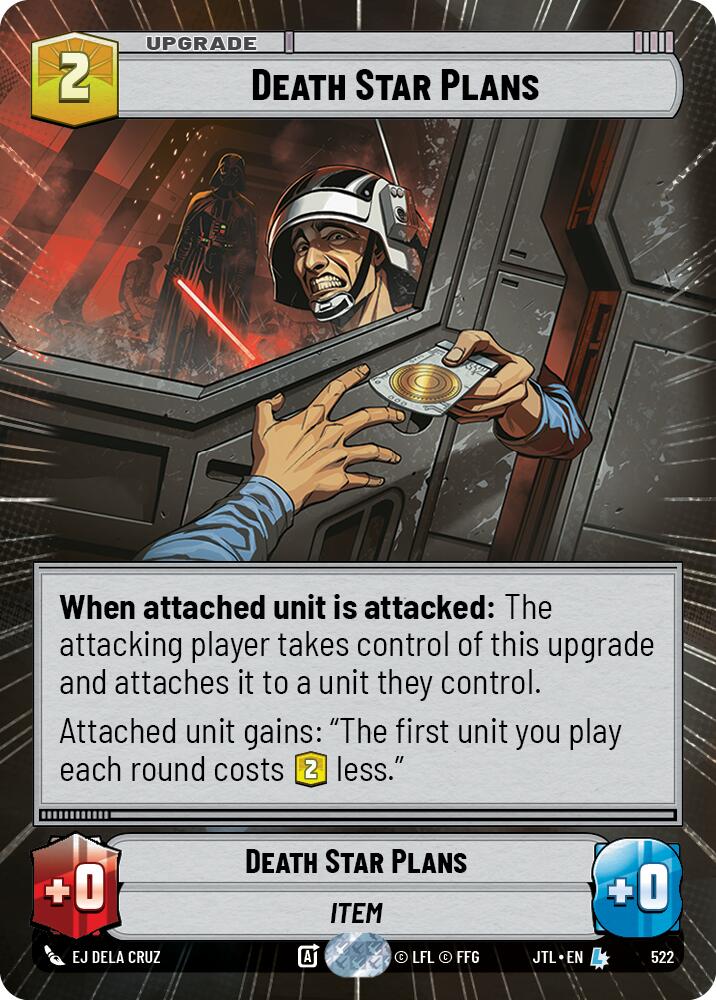 Death Star Plans (522) (Hyperspace) (522) [Jump to Lightspeed] | Shuffle n Cut Hobbies & Games