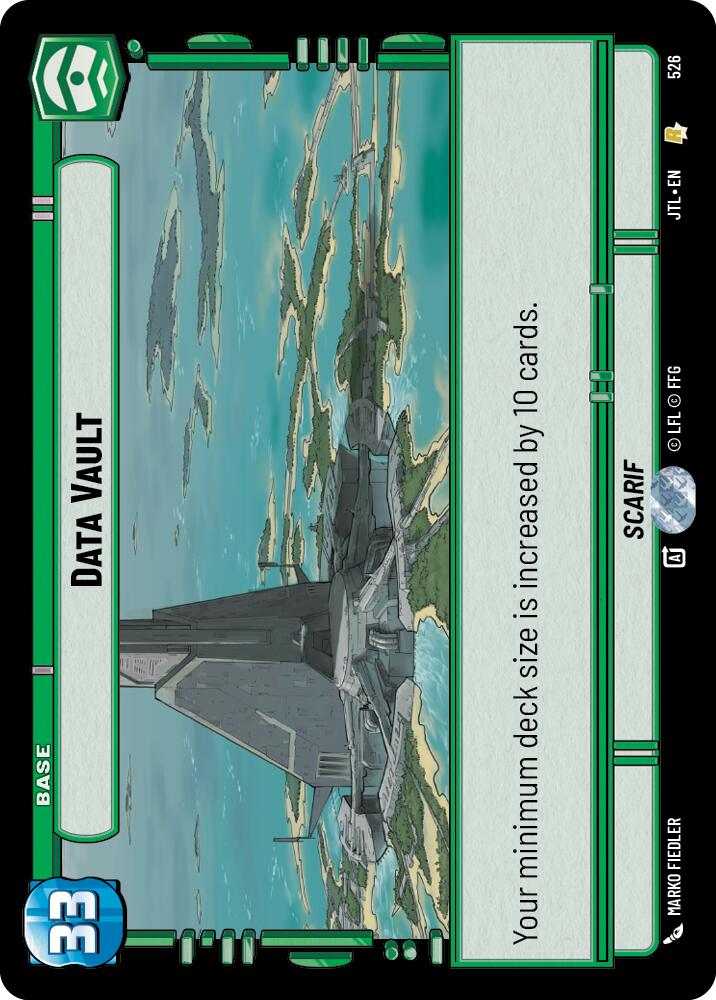 Data Vault (526) (526) [Jump to Lightspeed] | Shuffle n Cut Hobbies & Games