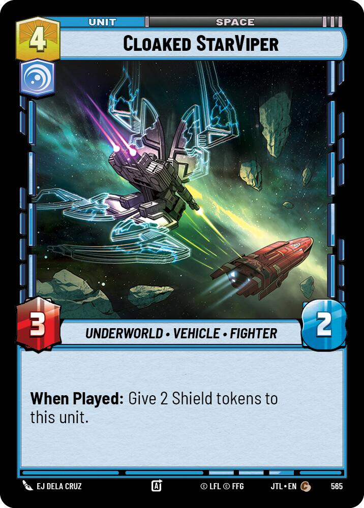 Cloaked StarViper (565) (565) [Jump to Lightspeed] | Shuffle n Cut Hobbies & Games