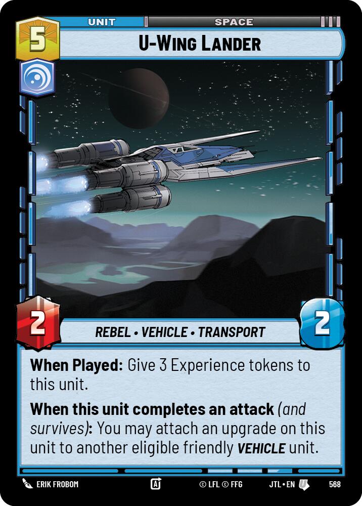 U-Wing Lander (568) (568) [Jump to Lightspeed] | Shuffle n Cut Hobbies & Games