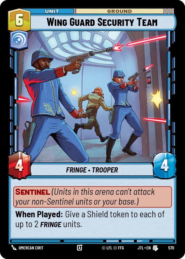 Wing Guard Security Team (570) (570) [Jump to Lightspeed] | Shuffle n Cut Hobbies & Games