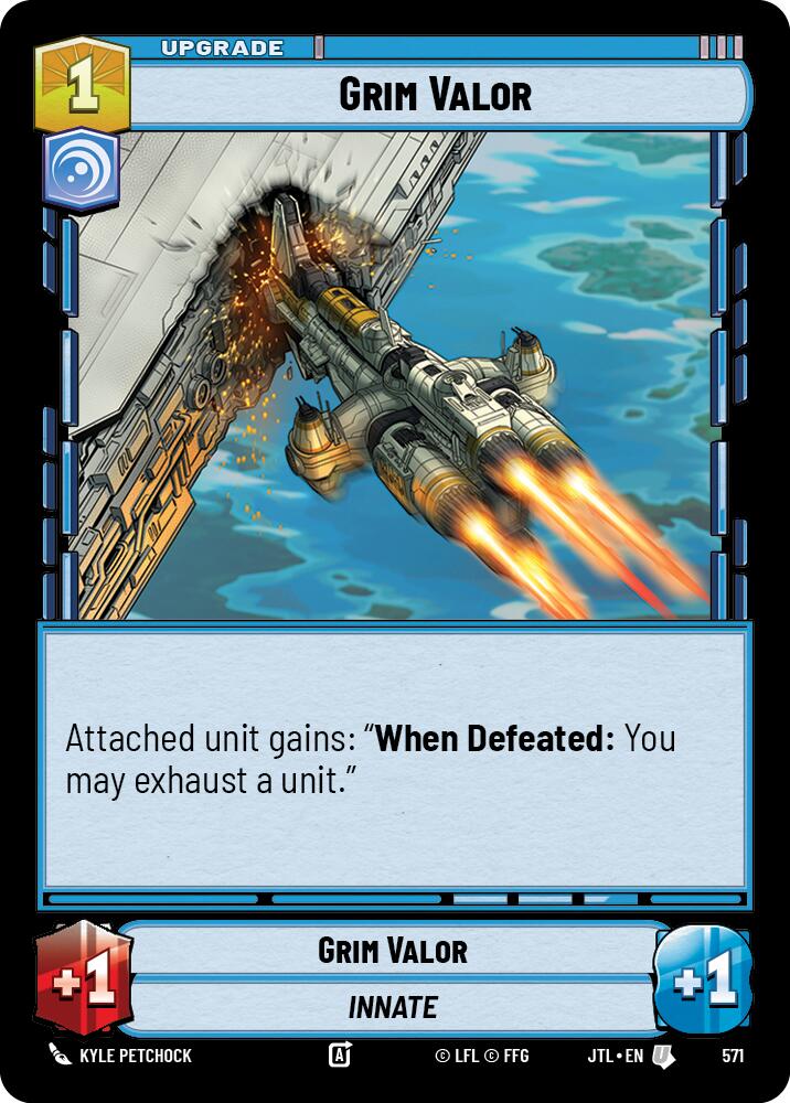 Grim Valor (571) (571) [Jump to Lightspeed] | Shuffle n Cut Hobbies & Games