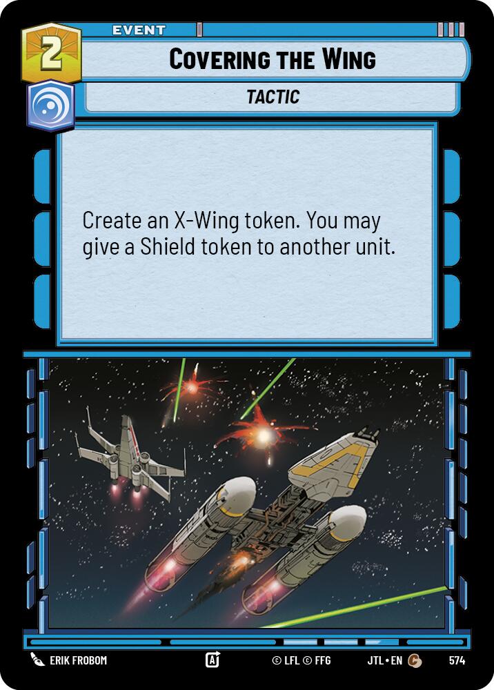 Covering the Wing (574) (574) [Jump to Lightspeed] | Shuffle n Cut Hobbies & Games