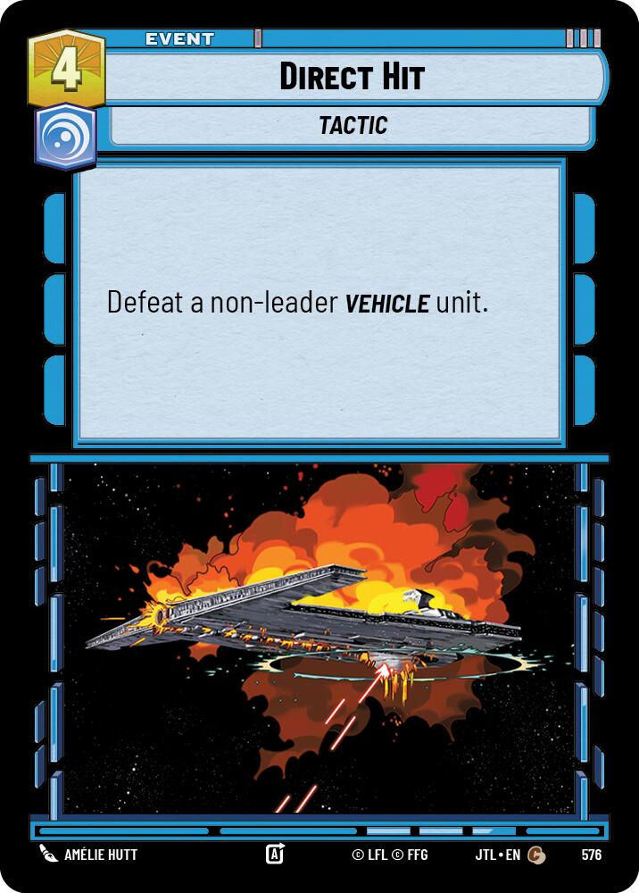 Direct Hit (576) (576) [Jump to Lightspeed] | Shuffle n Cut Hobbies & Games