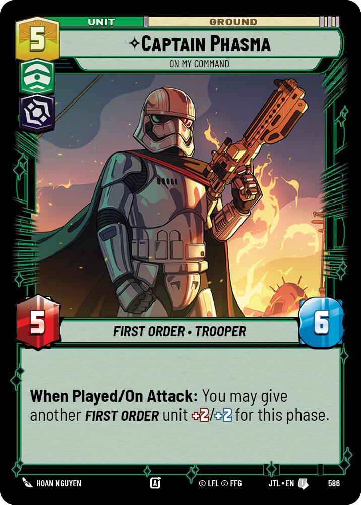 Captain Phasma - On My Command (586) (586) [Jump to Lightspeed] | Shuffle n Cut Hobbies & Games