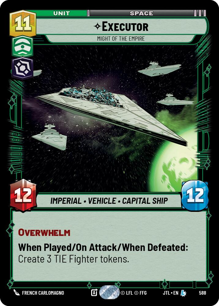 Executor - Might of the Empire (588) (588) [Jump to Lightspeed] | Shuffle n Cut Hobbies & Games