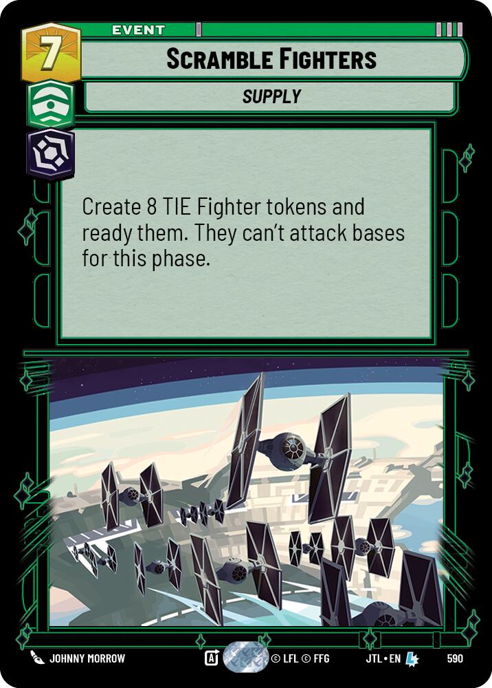 Scramble Fighters (590) (590) [Jump to Lightspeed] | Shuffle n Cut Hobbies & Games