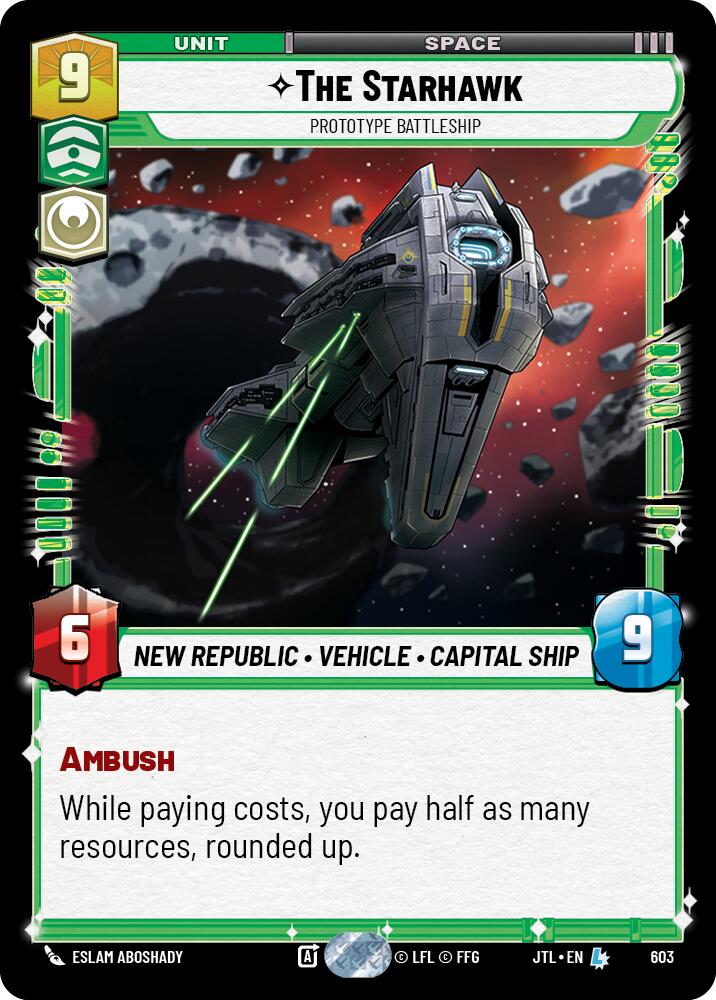 The Starhawk - Prototype Battleship (603) (603) [Jump to Lightspeed] | Shuffle n Cut Hobbies & Games