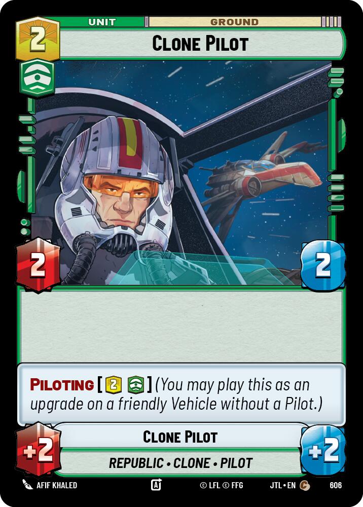 Clone Pilot (606) (606) [Jump to Lightspeed] | Shuffle n Cut Hobbies & Games