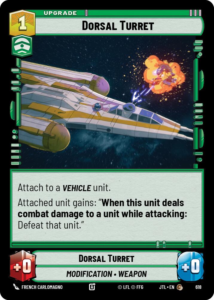 Dorsal Turret (618) (618) [Jump to Lightspeed] | Shuffle n Cut Hobbies & Games