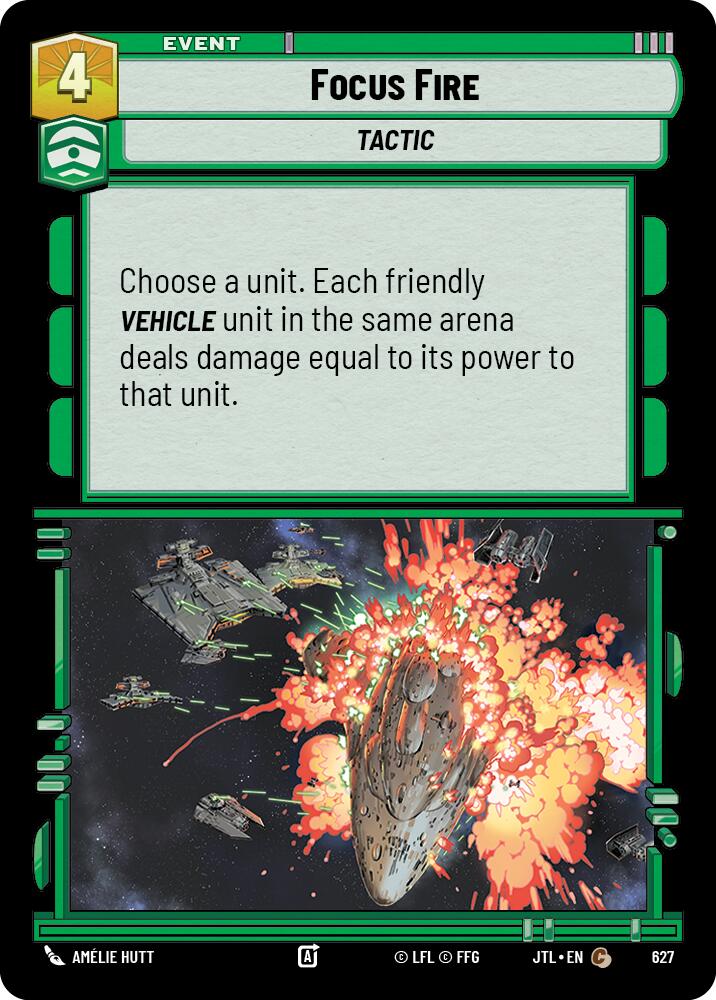 Focus Fire (627) (627) [Jump to Lightspeed] | Shuffle n Cut Hobbies & Games