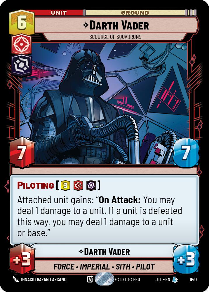 Darth Vader - Scourge of Squadrons (640) (640) [Jump to Lightspeed] | Shuffle n Cut Hobbies & Games