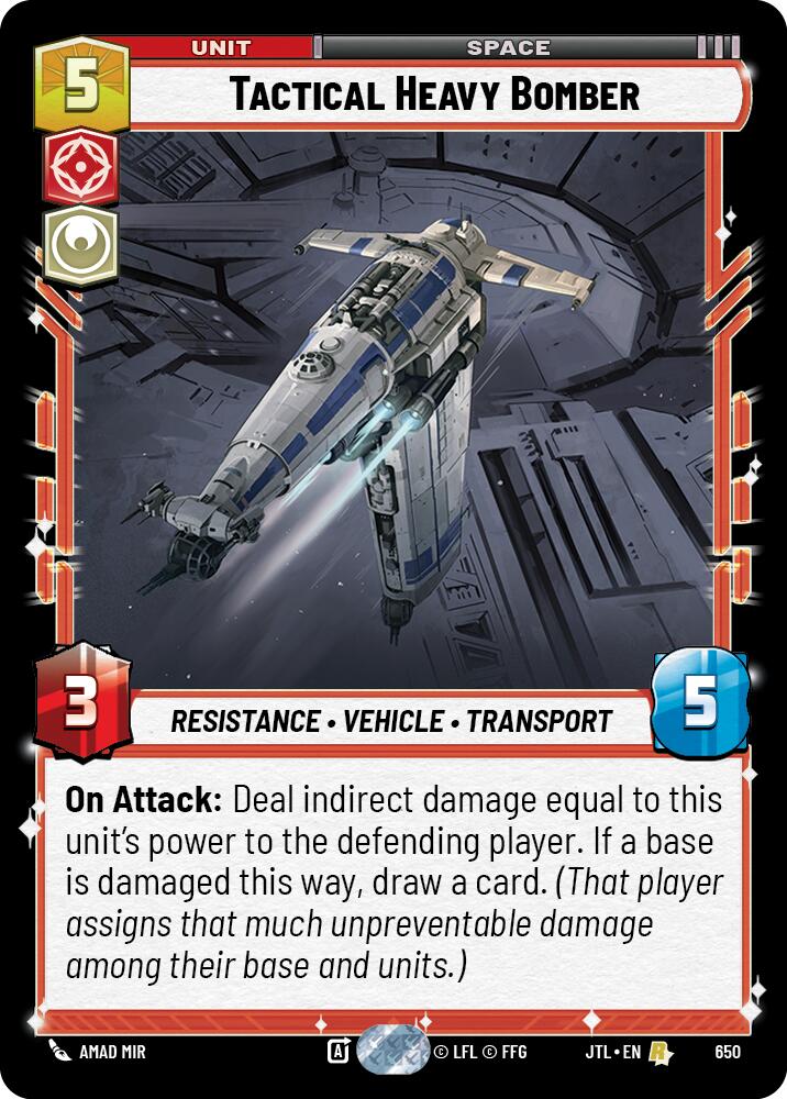 Tactical Heavy Bomber (650) (650) [Jump to Lightspeed] | Shuffle n Cut Hobbies & Games