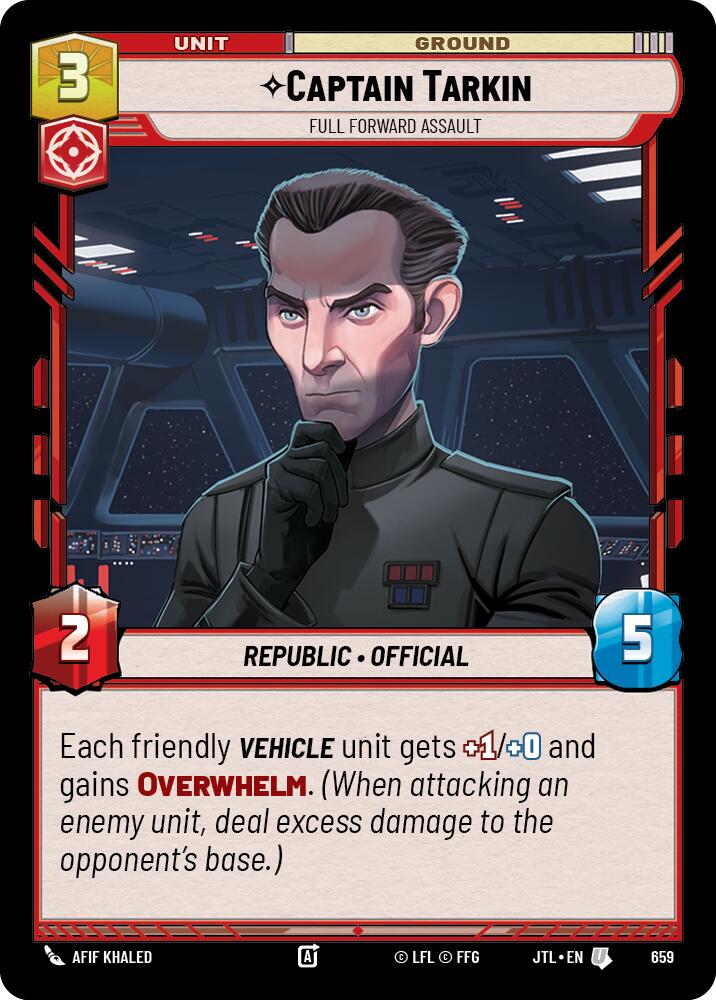 Captain Tarkin - Full Forward Assault (659) (659) [Jump to Lightspeed] | Shuffle n Cut Hobbies & Games