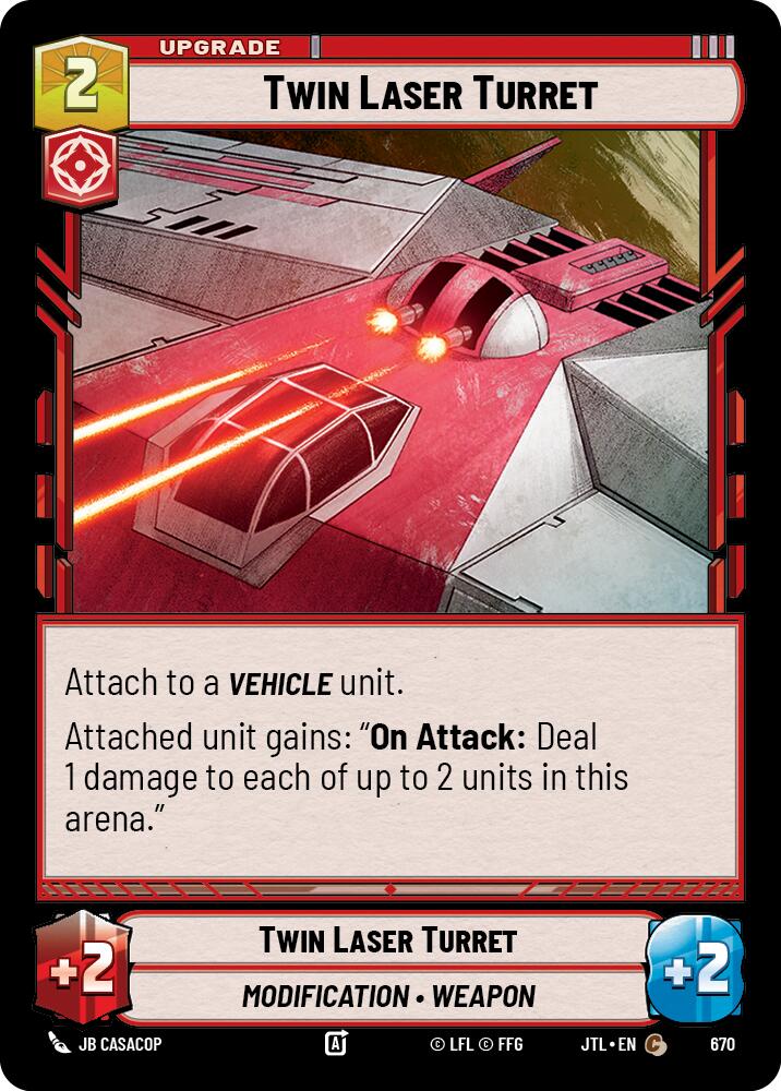 Twin Laser Turret (670) (670) [Jump to Lightspeed] | Shuffle n Cut Hobbies & Games