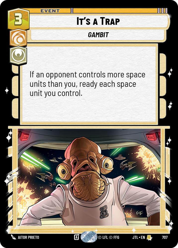 It's a Trap (707) (707) [Jump to Lightspeed] | Shuffle n Cut Hobbies & Games