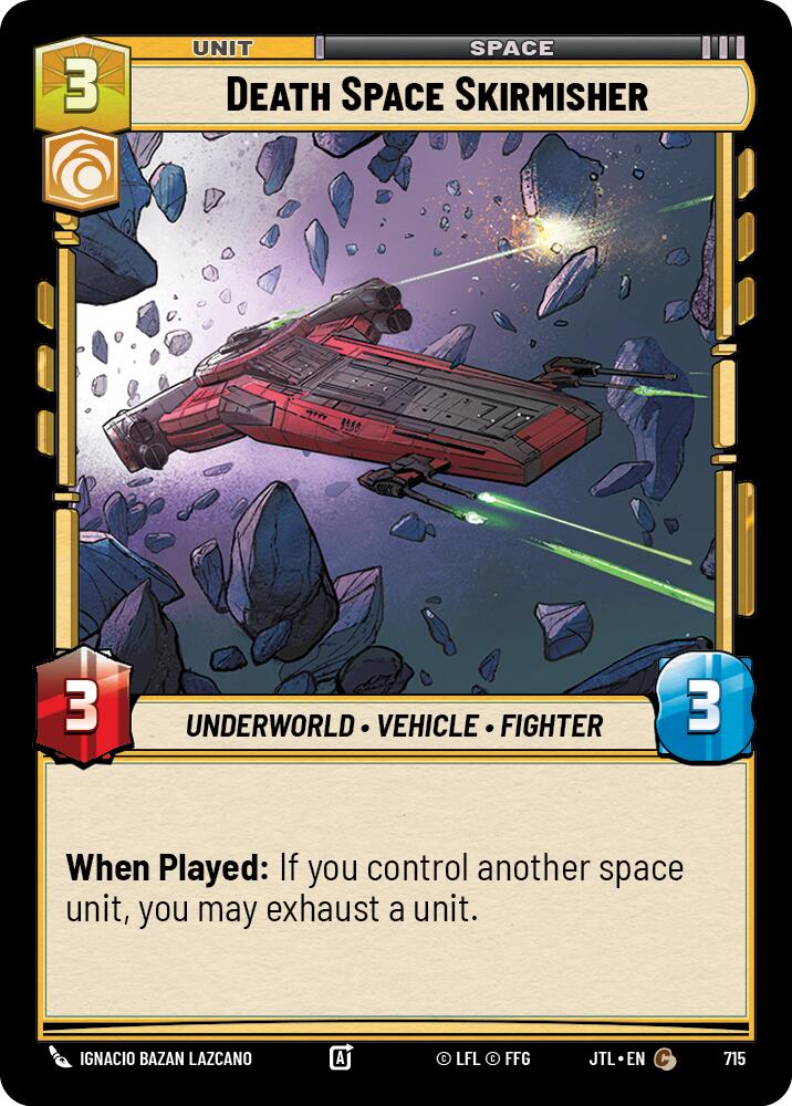 Death Space Skirmisher (715) (715) [Jump to Lightspeed] | Shuffle n Cut Hobbies & Games