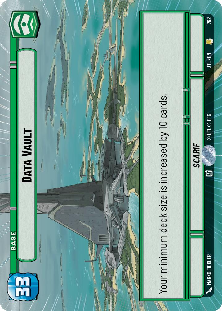 Data Vault (762) (Hyperspace Foil) (762) [Jump to Lightspeed] | Shuffle n Cut Hobbies & Games