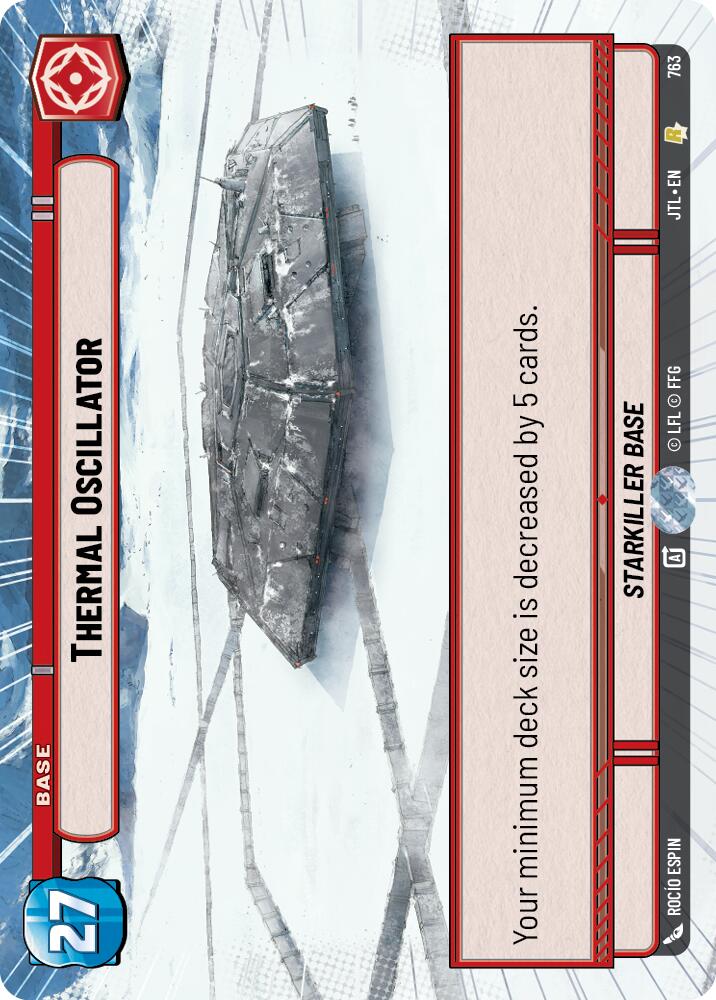 Thermal Oscillator (763) (Hyperspace Foil) (763) [Jump to Lightspeed] | Shuffle n Cut Hobbies & Games