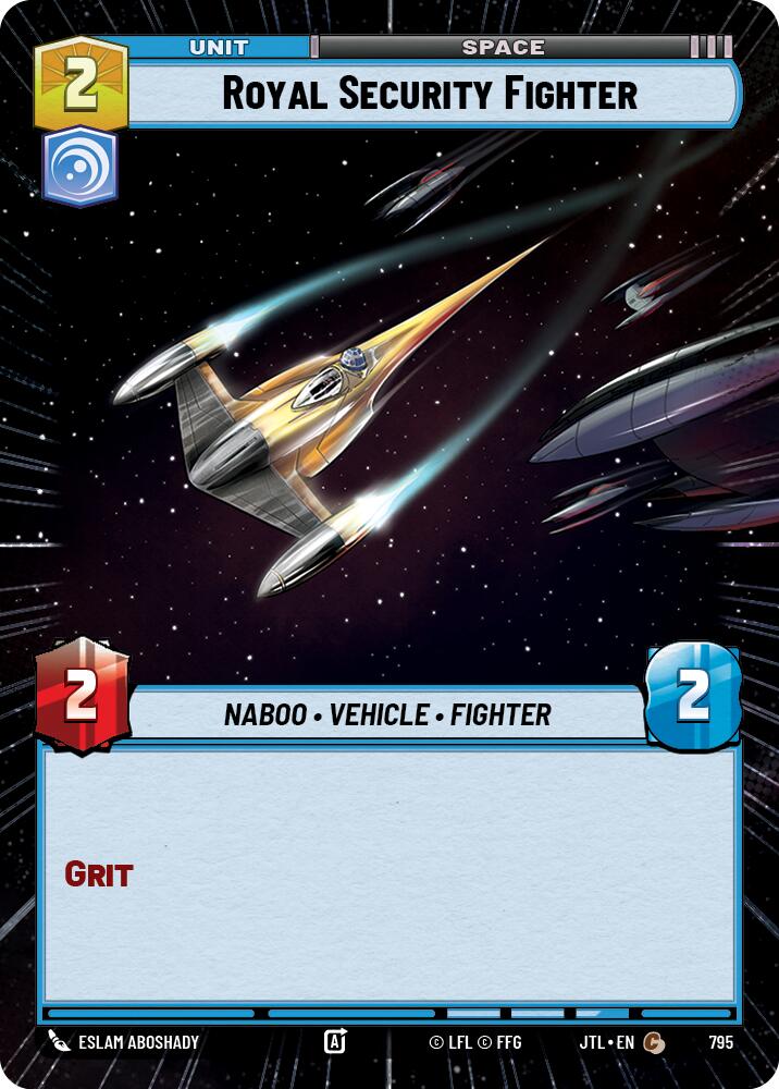 Royal Security Fighter (795) (Hyperspace Foil) (795) [Jump to Lightspeed] | Shuffle n Cut Hobbies & Games