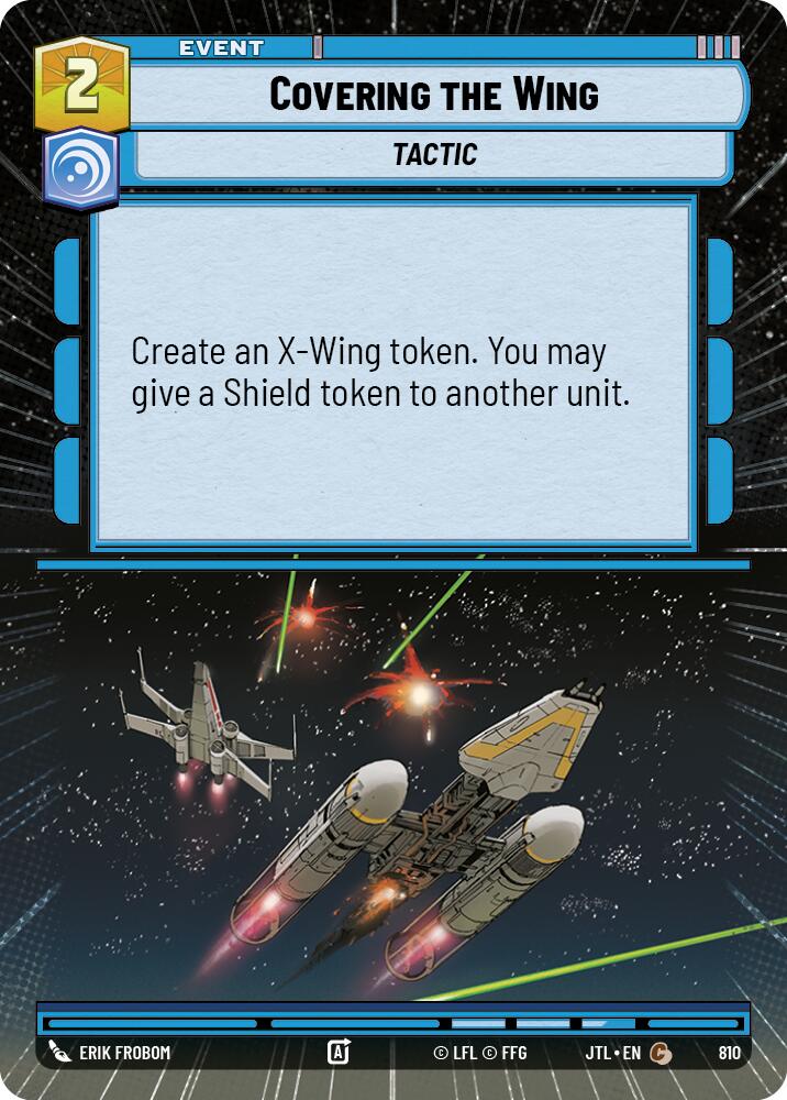 Covering the Wing (810) (Hyperspace Foil) (810) [Jump to Lightspeed] | Shuffle n Cut Hobbies & Games