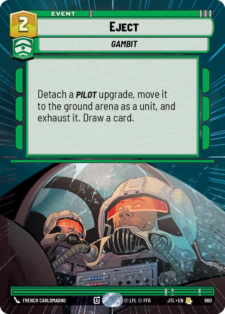 Eject (860) (Hyperspace Foil) (860) [Jump to Lightspeed] | Shuffle n Cut Hobbies & Games
