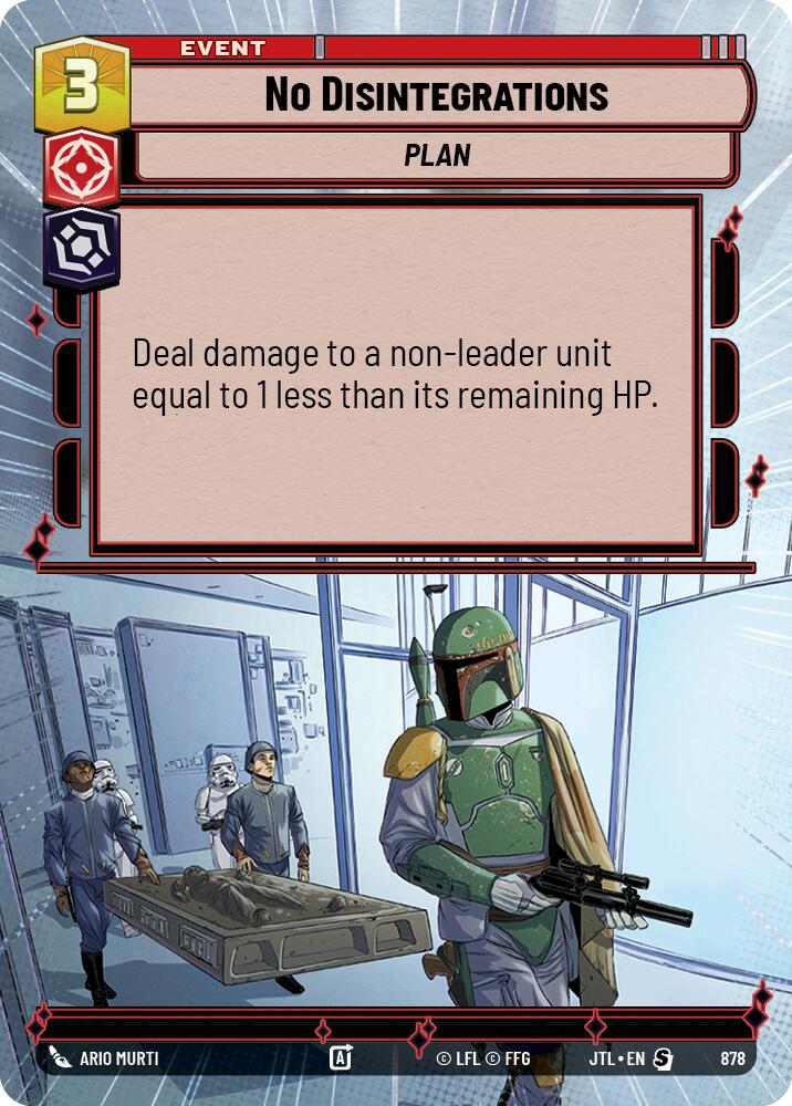 No Disintegrations (878) (Hyperspace Foil) (878) [Jump to Lightspeed] | Shuffle n Cut Hobbies & Games