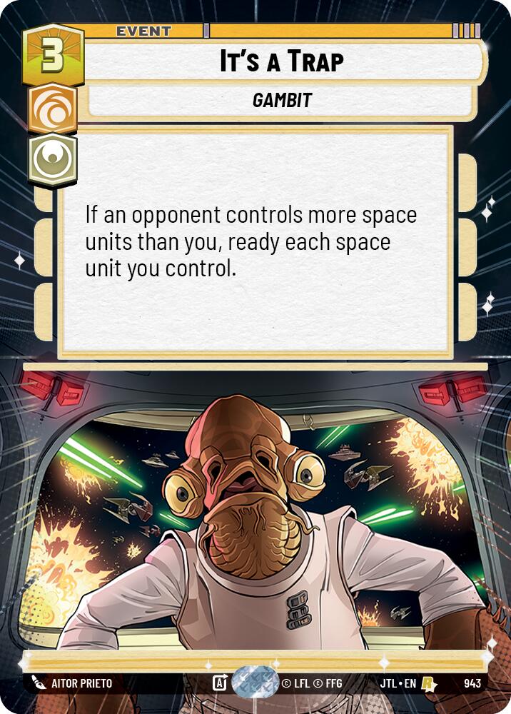 It's a Trap (943) (Hyperspace Foil) (943) [Jump to Lightspeed] | Shuffle n Cut Hobbies & Games