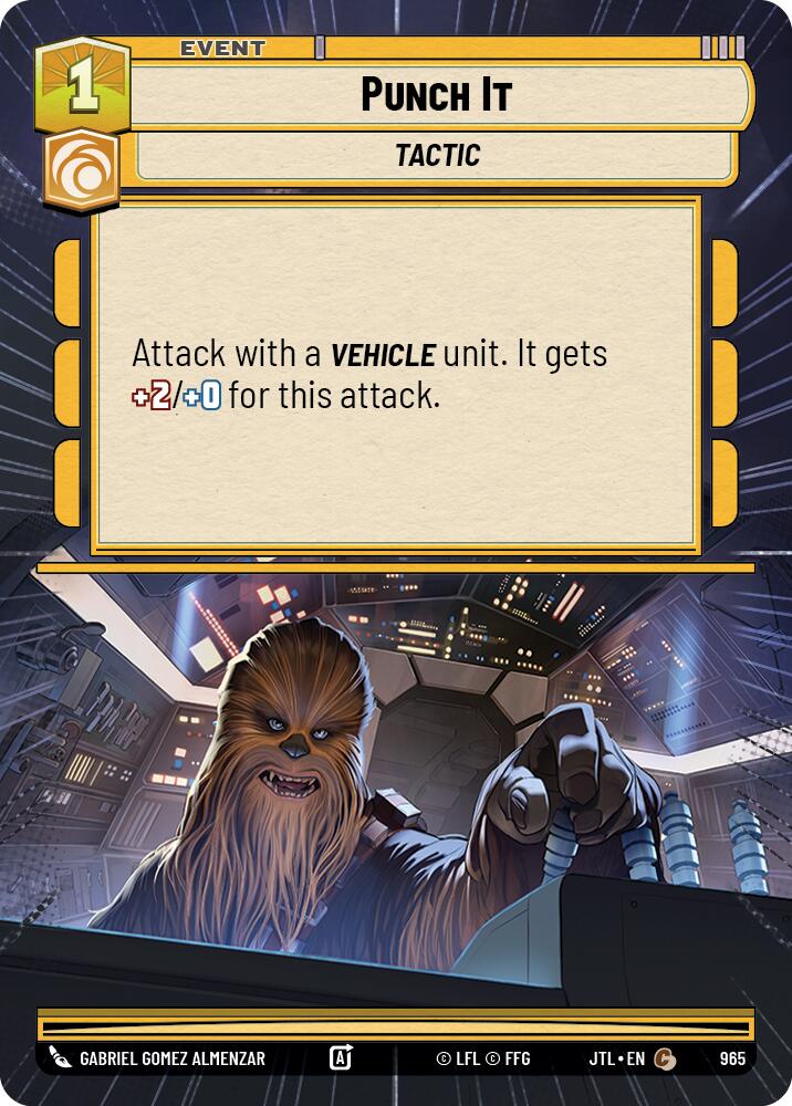 Punch It (965) (Hyperspace Foil) (965) [Jump to Lightspeed] | Shuffle n Cut Hobbies & Games